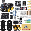 ELEGOO UNO R3 Smart Robot Auto Kit V4 Arduino Robotiikka lapsille 8-12 12-16 STEM Science Kits koodaus Lahjat 8 9 10 11 12 13 14 15 16 Vanhat pojat Tytöt Teens Cool Engineering Rakentaminen Lelut