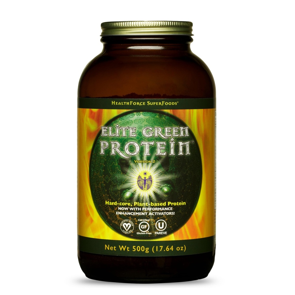 TERVEYSFORCE SUPERFOODIT Elite Green Protein - 500 g Jauhetta