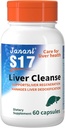 Jananl Liver Cleanse Detox & Repair Milk Thistle Liver-Liver Protection Liquid är rik i Silymarin och FDP Cell Energy Liquid, med 15 flaskor totalt 7,5 FI oz - Clearing