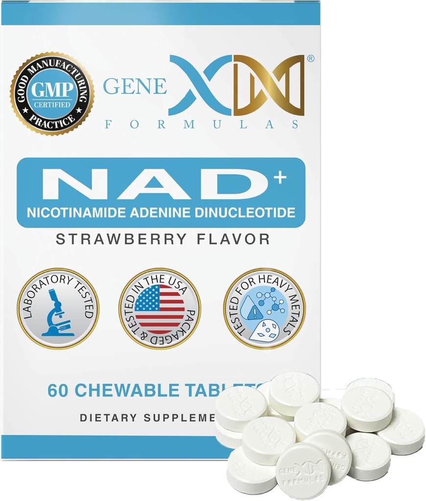 Genex Formula 500 mg NAD+ Purutabletit (60 tablettia - 30 annosta) ...