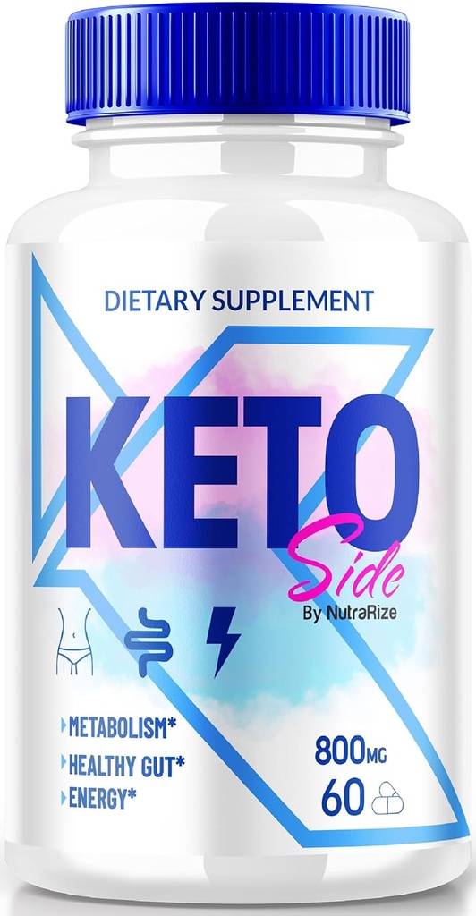 Keto Side Kapselit, Premium täydentää tukea aktiivinen elämäntapa, All- Natural Keto tuki saavuttaa kunto ja terve elin, KetoSide Detox pillereitä Arvostelut (60 kapselia)