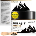 Shilajit Hartsi, Himalajan Shilajit Organic - 600 mg Potency Gold Grade, Shilajit miehille & naisille 85+ Trace Minerals & Fulvic Acid, for Energy, Immunity & Strength, 83 Serling (50g)