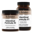 Dr. Schulzes Intestinal Formel #2 (8 Ounces) och Intestinal Formel # 1 kapslar (90 kapslar) - Organiska växtbaserade kosttillskott