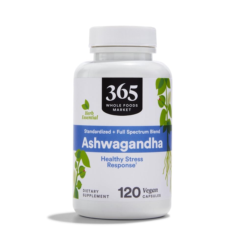 365 av Whole Foods Market, Ashwagandha, 120 CT