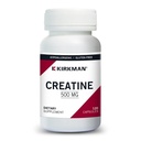 Kirkman Creatine 500 mg - Hypoallergen | 120 vegetariska kapslar | Aminosyra
