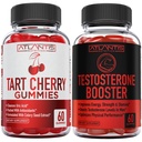 Atlantis Nutrition Tart Cherry 60 Gummies + Testosteroni Booster 2-Pack (120 Gummies)