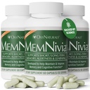 MemNivaa aivolisäkkeet muistia ja keskittyä ... Kaksiosainen kantasolu Formula Cognivia®, Bacopa, Holy Basil & Ginger ... Kliinisesti todistettu mielen selvyys Tuki 180 kapselia (3 pullot) USA Valmistettu