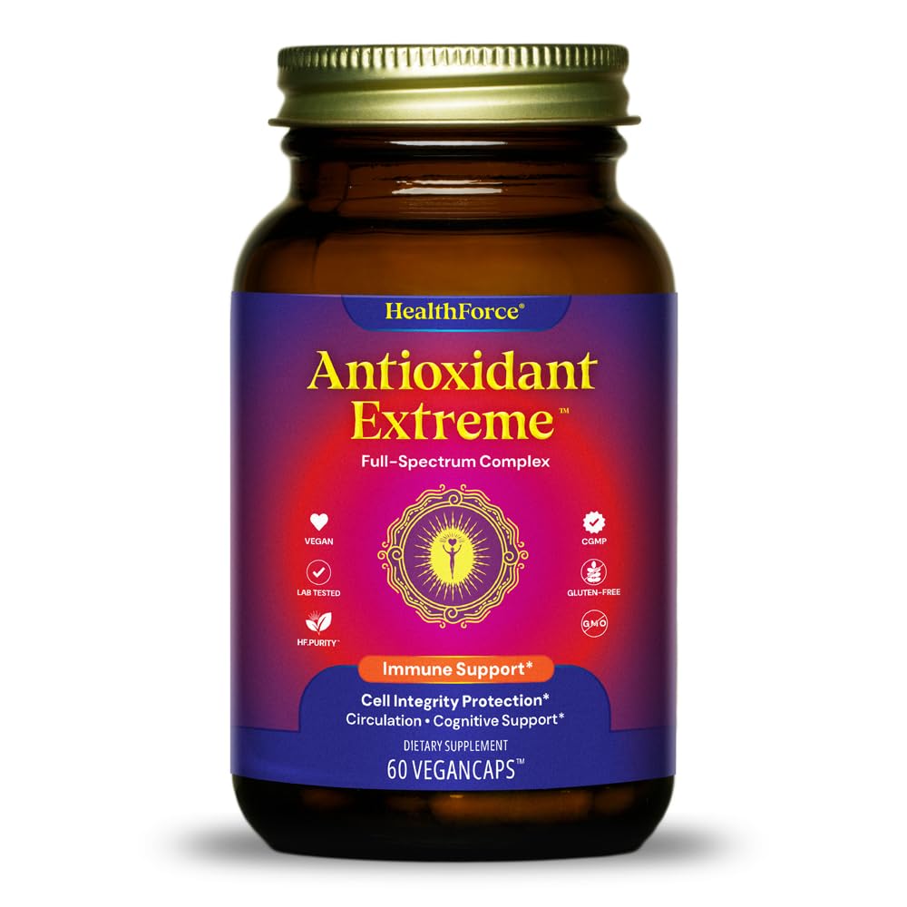 TERVEYSFORCE SUPERFOODS Antioksidantti Extreme - 60 vegan kapselia