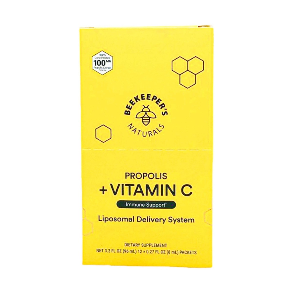 Mehiläishoitajat Naturals Liposomal Propolis C 12-vitamiinilla, 0,27 Fz