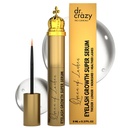 Queen of Lashes Peptide kasvu seerumi - Lash & Brow Enhancer Peptides & Ginseng juuriuute - Hormoniton, silmälääkäri testattu Formula pidempi, Fuller Lashes (8 ml)