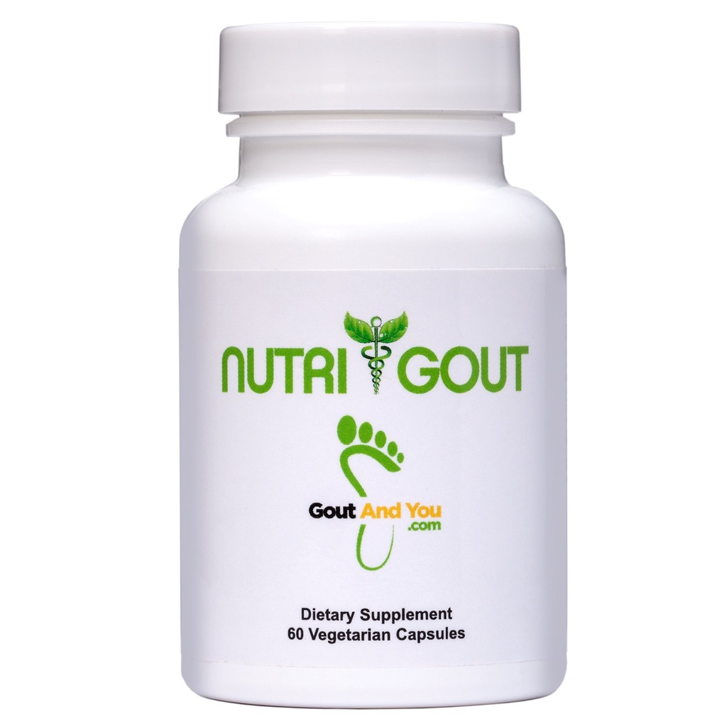 NutriGout Uric Acid Cleanse Supplement w/Turmeric, sellerin siemenet, bromaiini, maito Thistle, Voikukka ja Chanca Piedra, 60 kasvisruokaa 500 mg