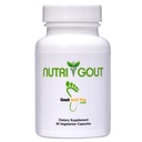 NutriGout Uric Acid Cleanse Supplement w/Turmeric, sellerin siemenet, bromaiini, maito Thistle, Voikukka ja Chanca Piedra, 60 kasvisruokaa 500 mg