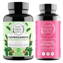 Hyvää tervettä Hippi Vaginal Probiootit naisille & Organic Ashwagandha
