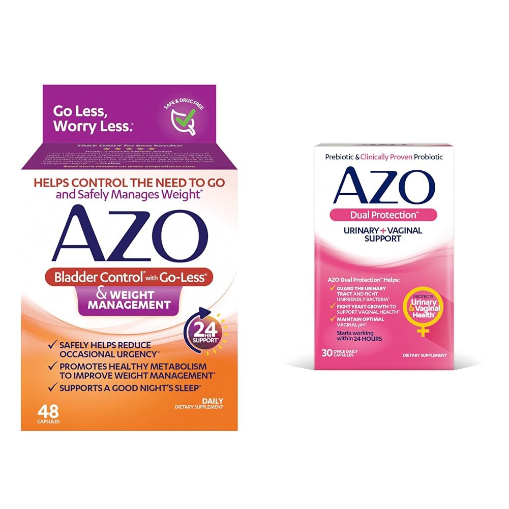 AZO-rakkoohjaus Go-Less® & Painonhallinta Ravintolisä & Kaksoissuojaus 