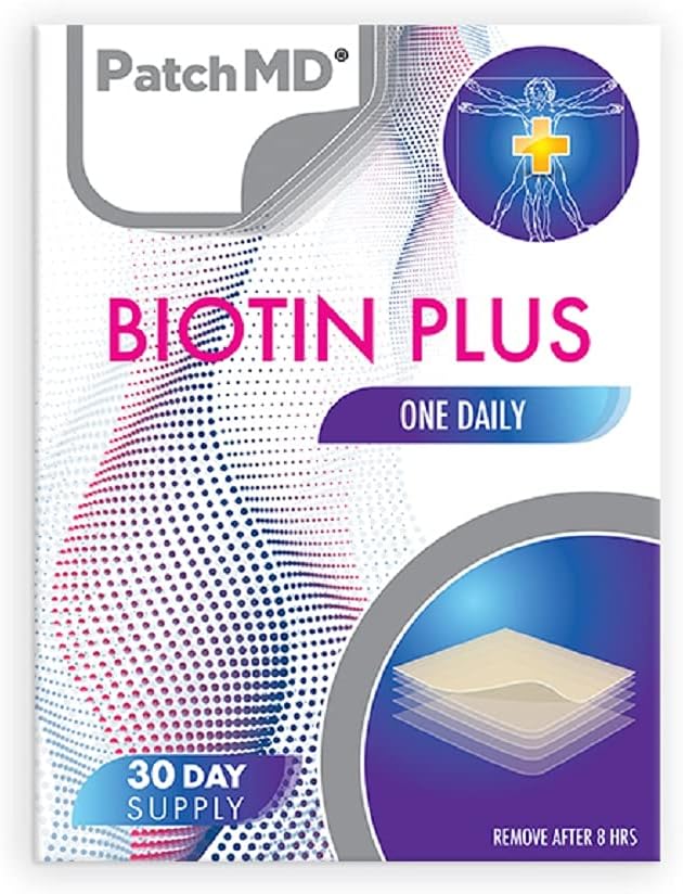 PatchMD - Biotin Plus Patchs - 30 päivän tarjonta