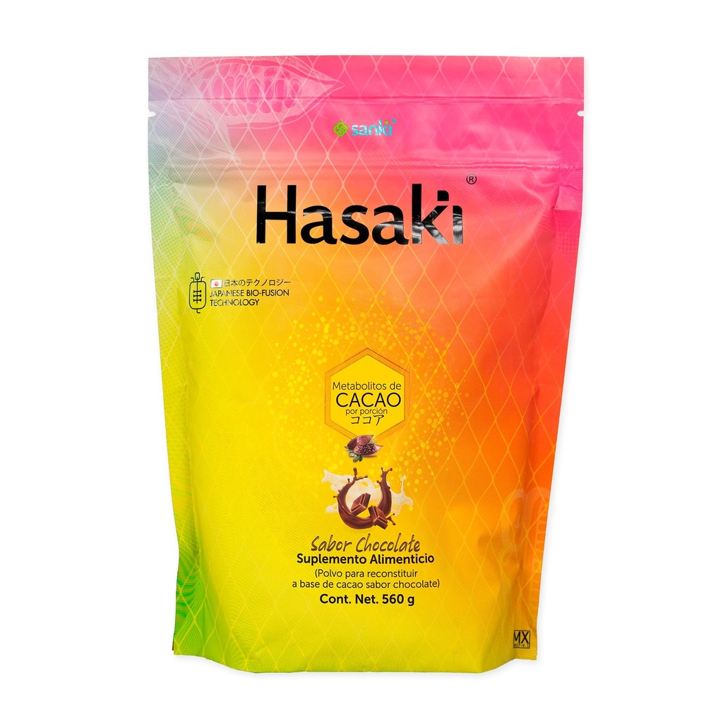 Global Chocolate Hasaki Ravintolisät Powder on japanilainen tuote Gut Health and Nutrition. Nettopaino 20 unssia (1,2 kiloa), 0,49 unssia proteiinia annosta kohti