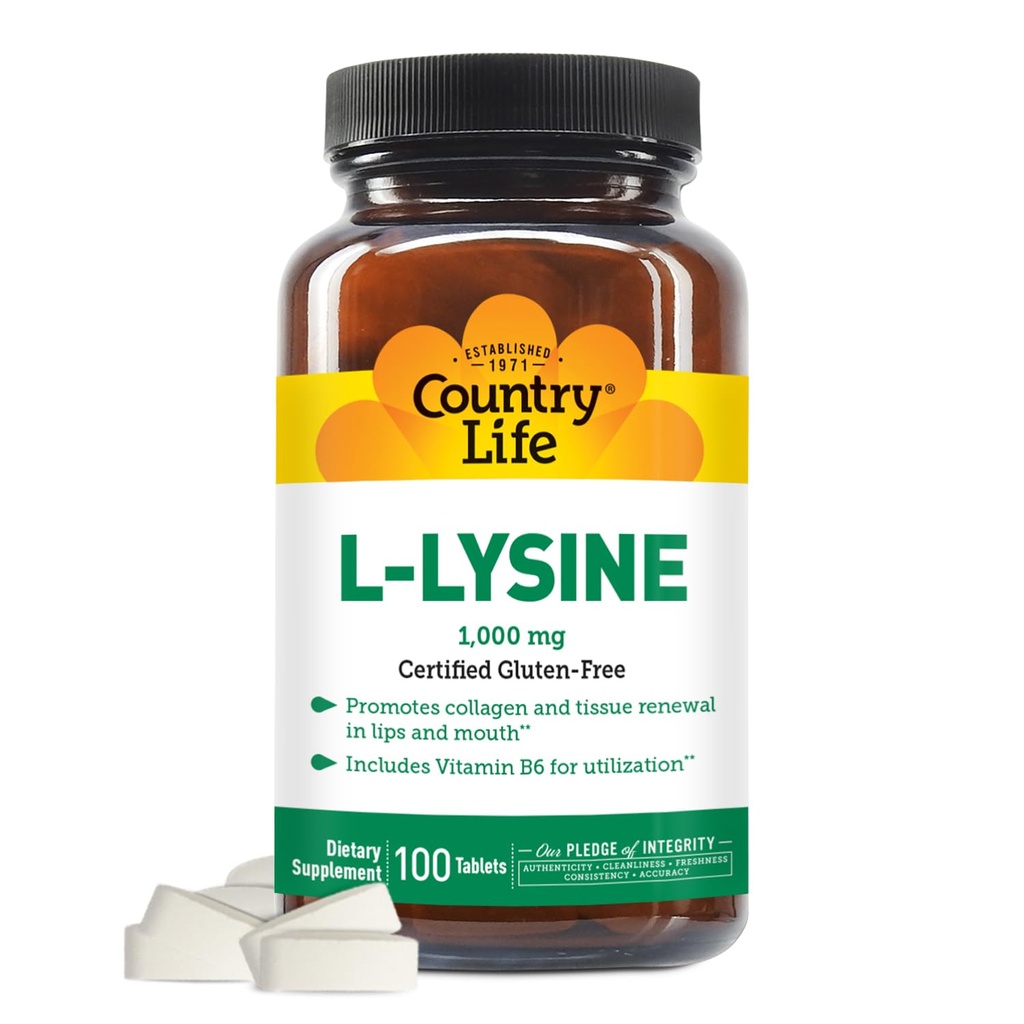MAA L-Lysiini 1000 Mg, B-6, 2.5 Punta