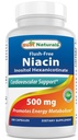 Best Naturals Flush-free Niacin Inositoli Heksanikotiiniaatti 500 mg 180 kapselia