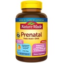 Nature Made Prenatal with Folic Acid + DHA, Prenatal Vitamiini ja Mineral Supplement for Daily Nutritional Support, 90 Softgels, 90 päivän tarjonta