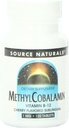 Source Naturals Metyylikobalamiini 1 mg B-12-vitamiini Natural Cherry Flavored - 120 Lozenges (pakkaus 2)