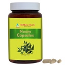 HERBAL HILLS Neem Capsules 120 Vegie Capsules Neem Leaf Azadirachta Indica 700 mg Pulver och extrakt Blend i en kapsel
