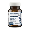 Metagenics Vitamin D3 and Vitamin K2 5,000 IU with MK-7, 60 Softgels