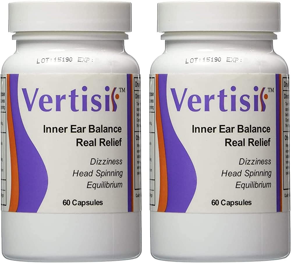 Utrota Vertigo med Vertisil garanterad, 60 kapslar (Pack of 2)