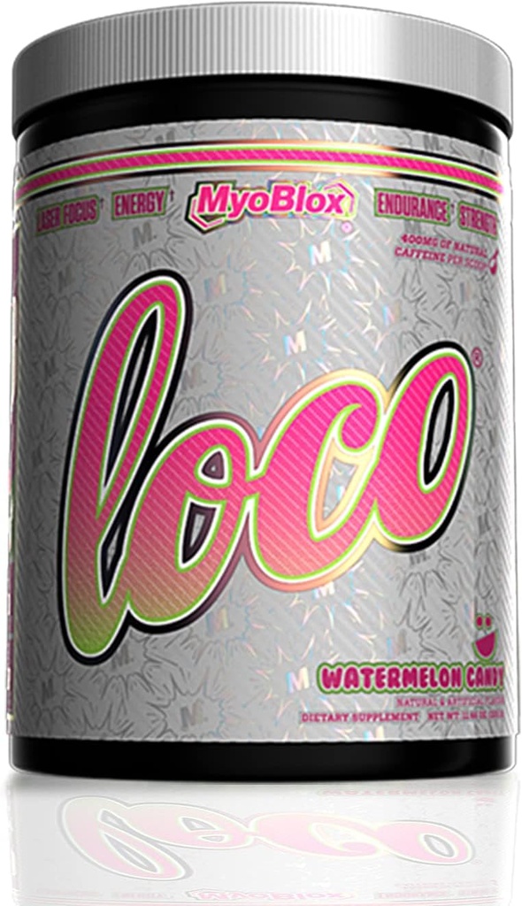 MyoBlox LOCO® Pre-Workout Typpioksidi Booster 