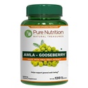 Pure Nutrition Amla Extract 1000mg. (Equivalent to 8000mg Amla Fruit Powder) Non GMO 120 Veg Caps.