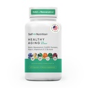 Terve ikääntyminen täydentää naisten - Resveratrol, NAD, Collagen Booster, Biotin, Hyaluronic Acid & More. Cellular Health, Kauneus, pitkäikäisyys - USA, Vegan, 60 kapselia.