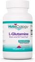 Nutricology L-Glutaminpulver - Gut Health for Men & Women, Free Form Amino Acid, Pure, 4.7g Supplement - 7.1 Ounce