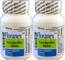 Floranex Probiootti Colon Healthille Generic for Lactinex 50 tablettia/purkki 2 Yhteensä 100 tablettia