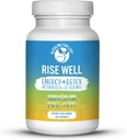 Rise Well Vitamin B12 - Vegan B12 - B12 Vitaminer och energitillskott - Fast Acting B12 Sublingual 2000 mcg B 12 Vitamin i Längre bestående form än Methylcobalamin B12