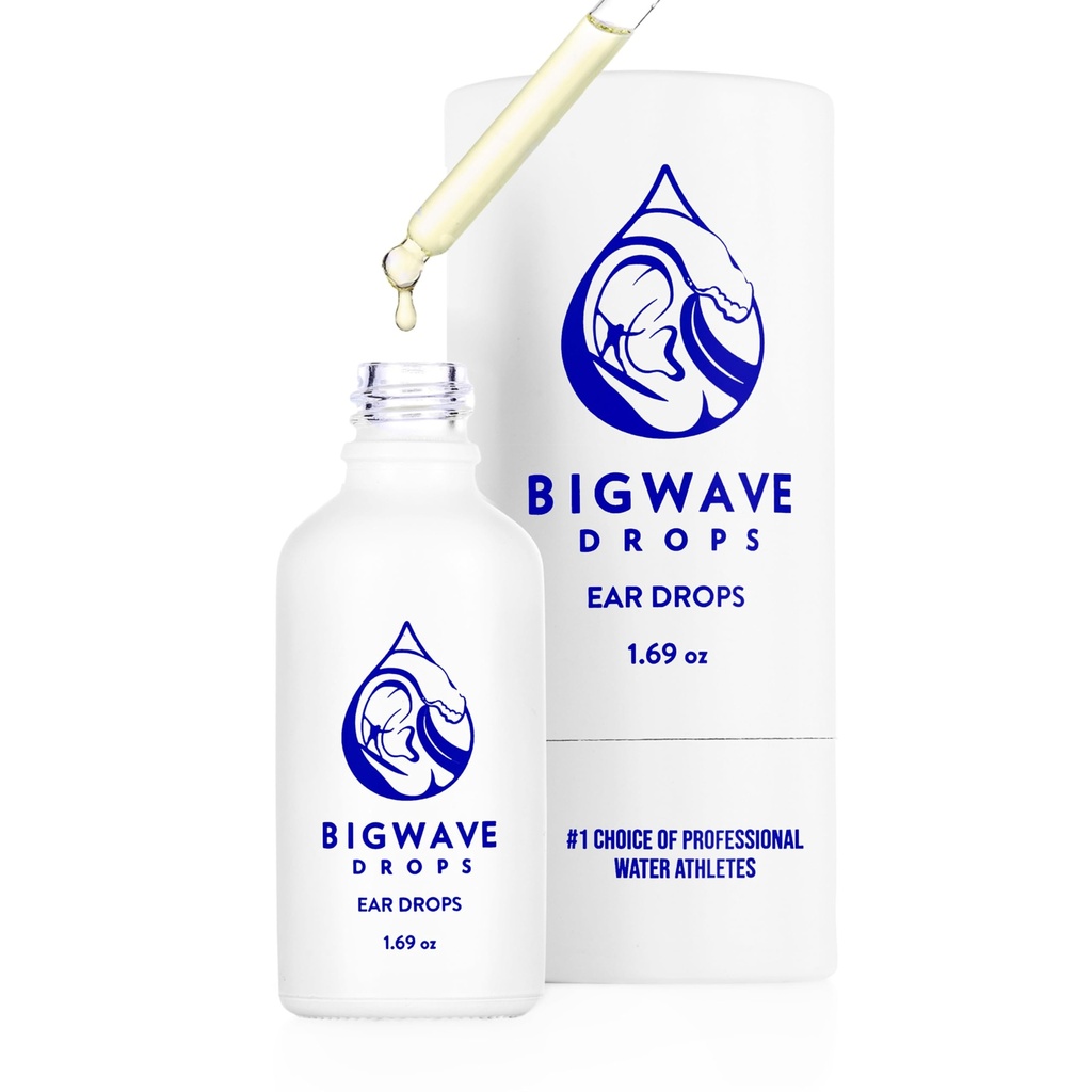 Fast-Acting Ear Drops Föredras av professionella idrottare för öronbesvär, öroninfektioner, simmare öra, igensatta öron, Wax Removal och Itchy Ears