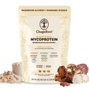 Mycoprotein Mushroom Protein Powder - Vegan Protein, Plant Based, Superfood, Master Blend of Chaga, Reishi, Turkiet Tail, Shiitake, Lions Mane - Vanilla (1,76 lb)