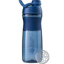 BlenderBottle SportMixer Shaker Bottle Täydellinen Protein Shakes and Pre Treout, 28-Ounce, laivasto
