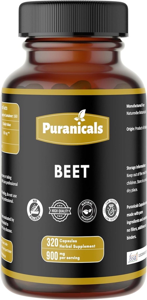 Beet Premium 320 kapselia Typpioksidi Booster 