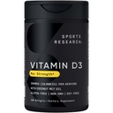 Urheilu Tutkimus 10 000 iu D3-vitamiini täydentää Organic Coconut Oil - D-vitamiini vahva luut ja immuuni terveys - tukee kalsiumin imeytymistä - ei-GMO - 250 mcg, 120 Mini Softgels aikuisille