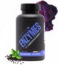 Veistos Nation by V Shred Dgestive Enzymes - Multi Enzyme for Digestion and Gut Health Support, Satunnainen turvotus helpotus naisille ja miehille - 90 Gluteenittomat kapselit