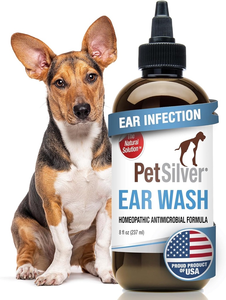 PetSilver Dog Ear Cleaner Solution 