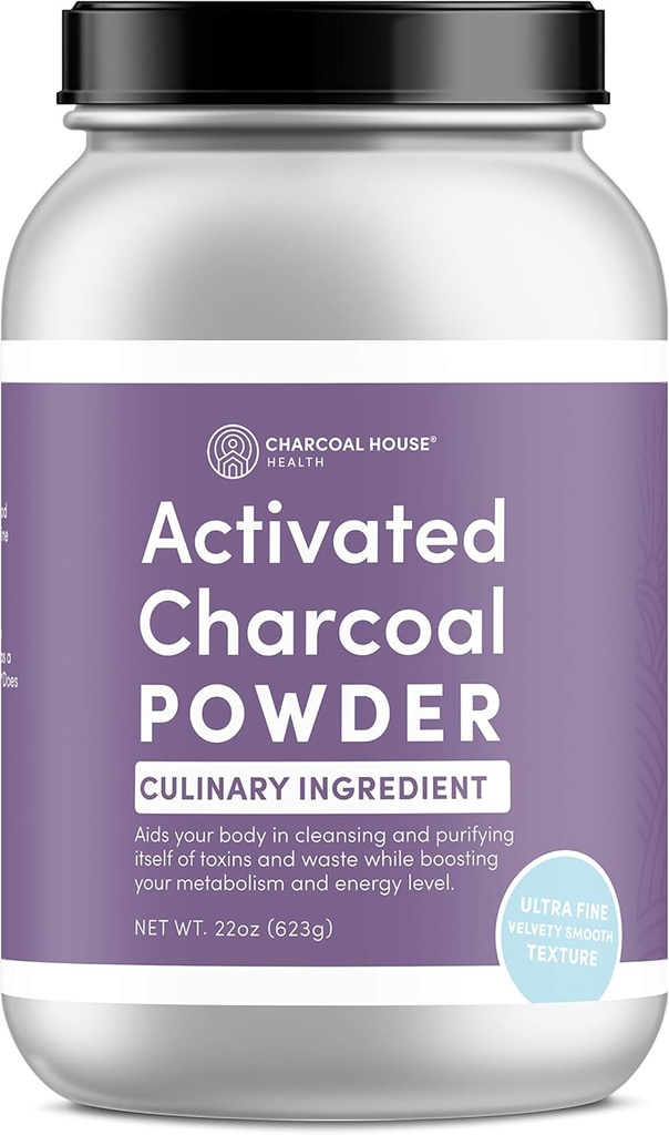 Ultra FINE Coconut Aktivoitu Charcoal Powder - Culinary and Cosmetic Applications, Velvety Smooth Texture Smoothies, Ice Creams, Pastries, Saippuat, Ultra Fine pehmeä viimeistely, Ei Grit!