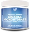 FIOR Pure Creatine Monohydrate Powder - Micronized Kreatin för män och kvinnor, ren icke-GMO, Vegan & Gluten Fri Kreatinpulver, 5 Gram per portion, 60 portioner