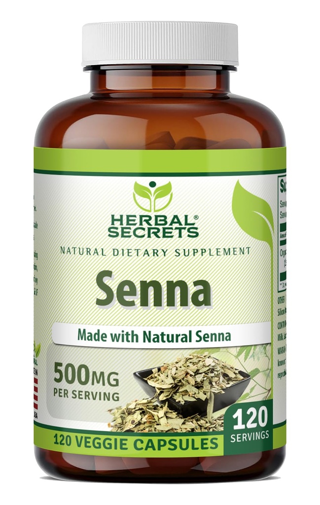 Herbal Secrets Senna Supplement 