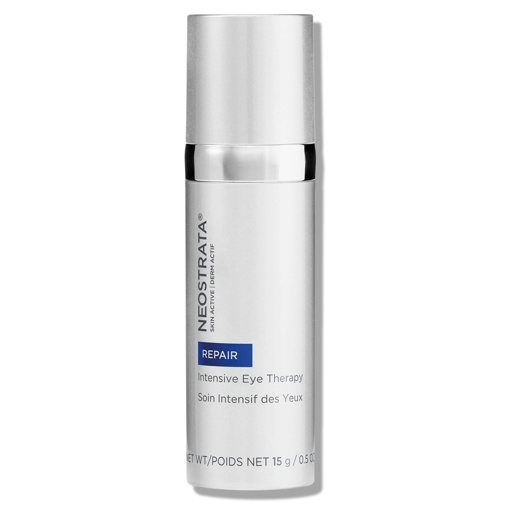 NEOSTRATA SKIN ACTIVE Intensive Eye Therapy, Anti Aging Under Eye Ceam, Treats Dark Circles, Puffiness, Fine Lines och Wrinkles med Hyaluronic Acid, Peptides och Bakuchiol, 0,5 oz