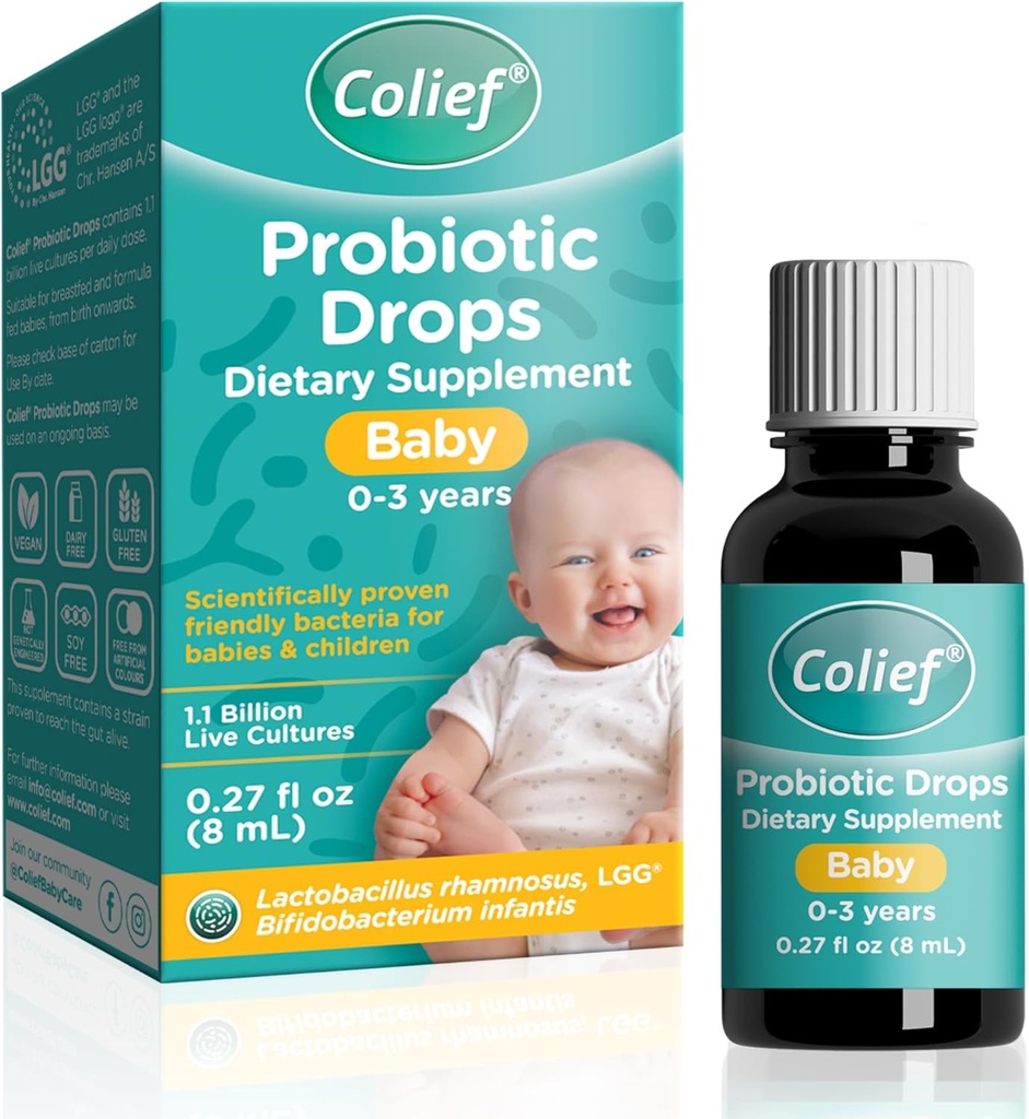 Colief Probiotic Drops Baby ... 1,1 miljardia elävää kulttuuria...