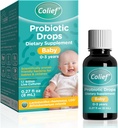Colief Probiotic Drops Baby | 1,1 miljarder levande kulturer | Lactobacillus Rhamnosus & Bifidobacterium Infantis | Lämplig från födelse | Scientically Proven Friendly Bacteria | 0,27 Fl Oz