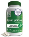 Health Thru Nutrition Alpha Lipoic Acid 600mg 60 Servings ... Certified Vegan... Universal Antioxidantti...