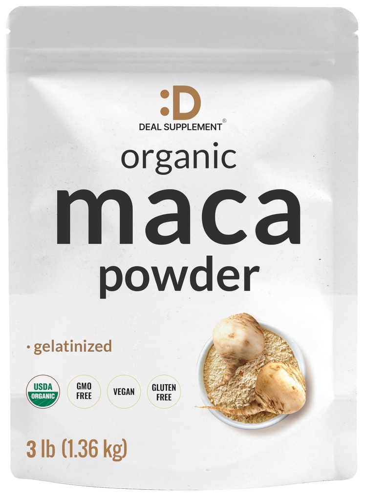Organic Perun Maca Root Powder, 3lbs ... Helposti digestoitu liivate form ... Kasviperäisten Superfoods Superfoods Supplement for Men & Women ... Tuet Immuuni- ja energiaterveys