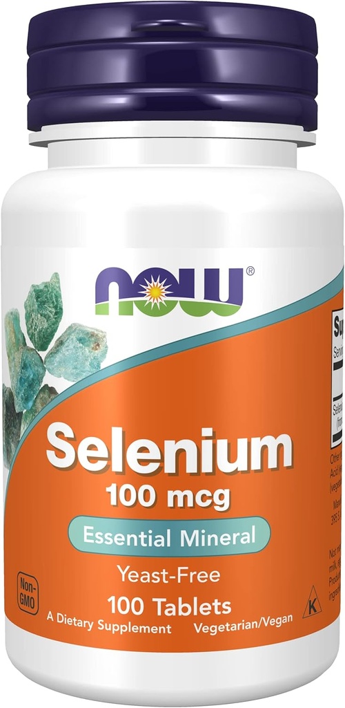 Nyt Foods Selenium, 100 mcg, 100 Tabs