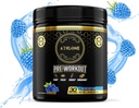 Pre Treenout Powder Blue Raspberry Performance Blend- energiaa kofeiini, L-Citrulline, Beta Alaline, Himalajan vaaleanpunainen suola - Ei keinotekoisia väriaineita (30 tarjoilua)